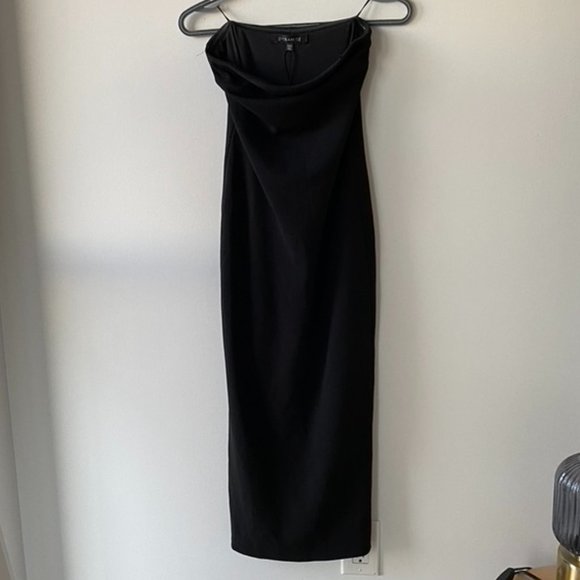 Dynamite Black Strapless Bodycon Dress - Picture 1 of 6